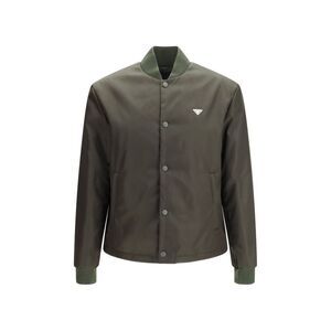 Prada Men Nylon Bomber Jacket